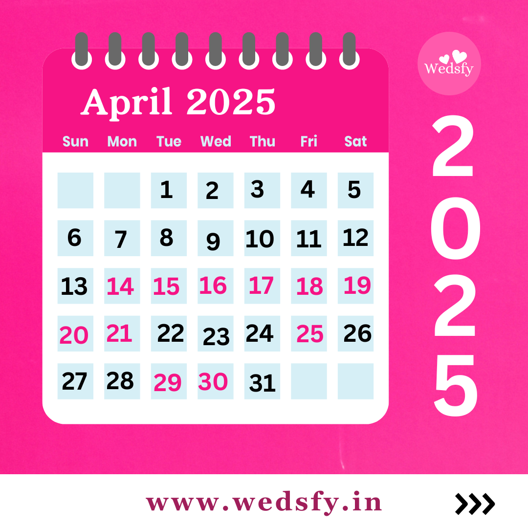 Auspicious Hindu Wedding Dates in 2025 A Comprehensive Guide Wedsfy